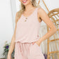 WASHED COMFY TERRY ROMPER