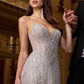SEQUIN STRAPLESS FITTED DRESS_1