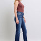 Judy Blue Full Size Washed Straight Leg Jeans with Pockets