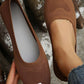 Polyester Flat Slip-Ons