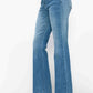 bytos Full Size Cat's Whiskers Mid Rise Bootcut Jeans