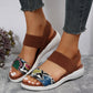 Boho Elastic Strap Comfort Sandals
