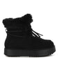Bunting Faux Fur Collar Flatform Boots