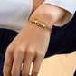 18K Gold-Plated Titanium Steel Bracelet