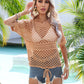 Angel Wings Cutout Cover Up Top