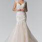 Lace Embellished Mermaid Style Wedding Dress GLGL2367_0