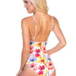 Bright Floral One Piece Swimsuit