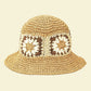 Packable Crochet Granny Square Bucket Hat