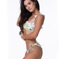 Lemon Ruffle Bikini Set