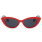 Women Round Retro Cat Eye Fashion Sunglasses