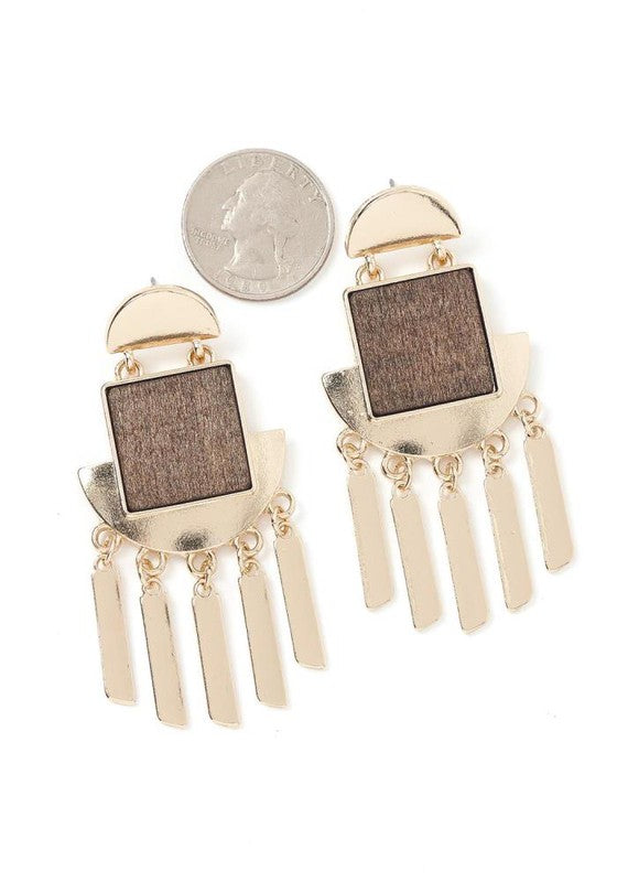 Antique Boho Tassel Earrings