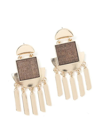 Antique Boho Tassel Earrings