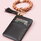 Silicone Key Ring Wallet Bracelet