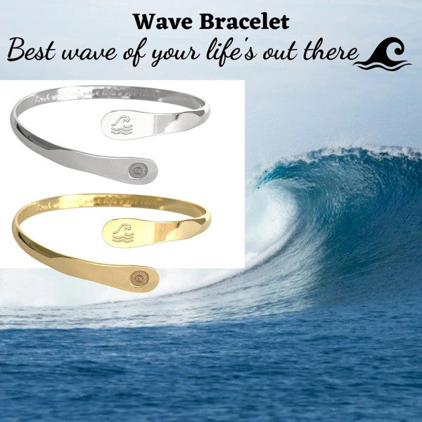 Wave, Surfers, and Ocean Bracelets