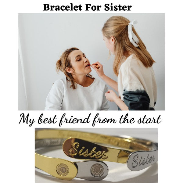Engraved Bracelets My Best Friend From The Start