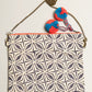 Boho Embellished Clutch with Chain