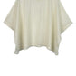 Cropped Mesh Poncho-style Top