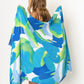 Colorful Abstract Print Scarf