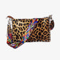 Adored Studded PU Leather Shoulder Bag