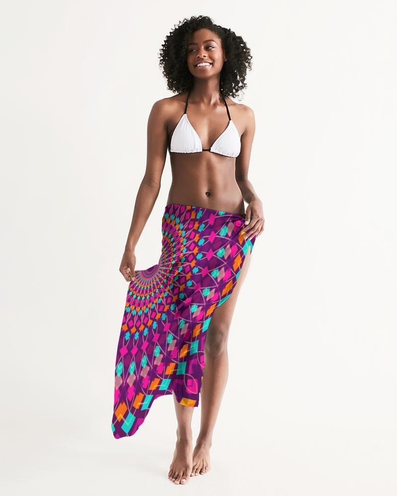 Uniquely You Sheer Sarong Swimsuit Cover Up