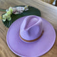 Wide Brim Panama Hat in Vegan Felt