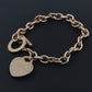 Bangle Heart Bracelet 18k Gold