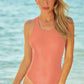 Crisscross Back One-Piece Swimsuit