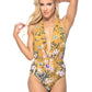One Piece Sunshine Floral Print Swimsuit