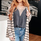 Weekend Adventure Striped Longline Cardigan