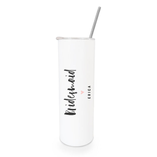 Bridesmaid Personalized Wedding Tumbler