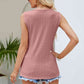 Spliced Lace V-Neck Tank