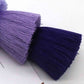 Vibrant 4-Pack Multicolored Fringe Keychain Set - Women's Boutique Exclusive