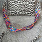 Adored Studded PU Leather Shoulder Bag