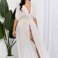 Marina West Swim Sun Goddess Tied Maxi Cover-Up